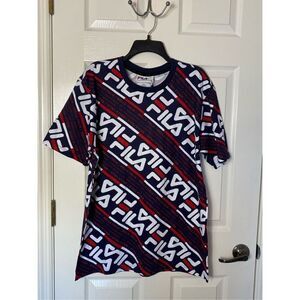 FILA Mens Large Logo Shirt